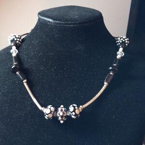 Vintage Lamp Work Necklace